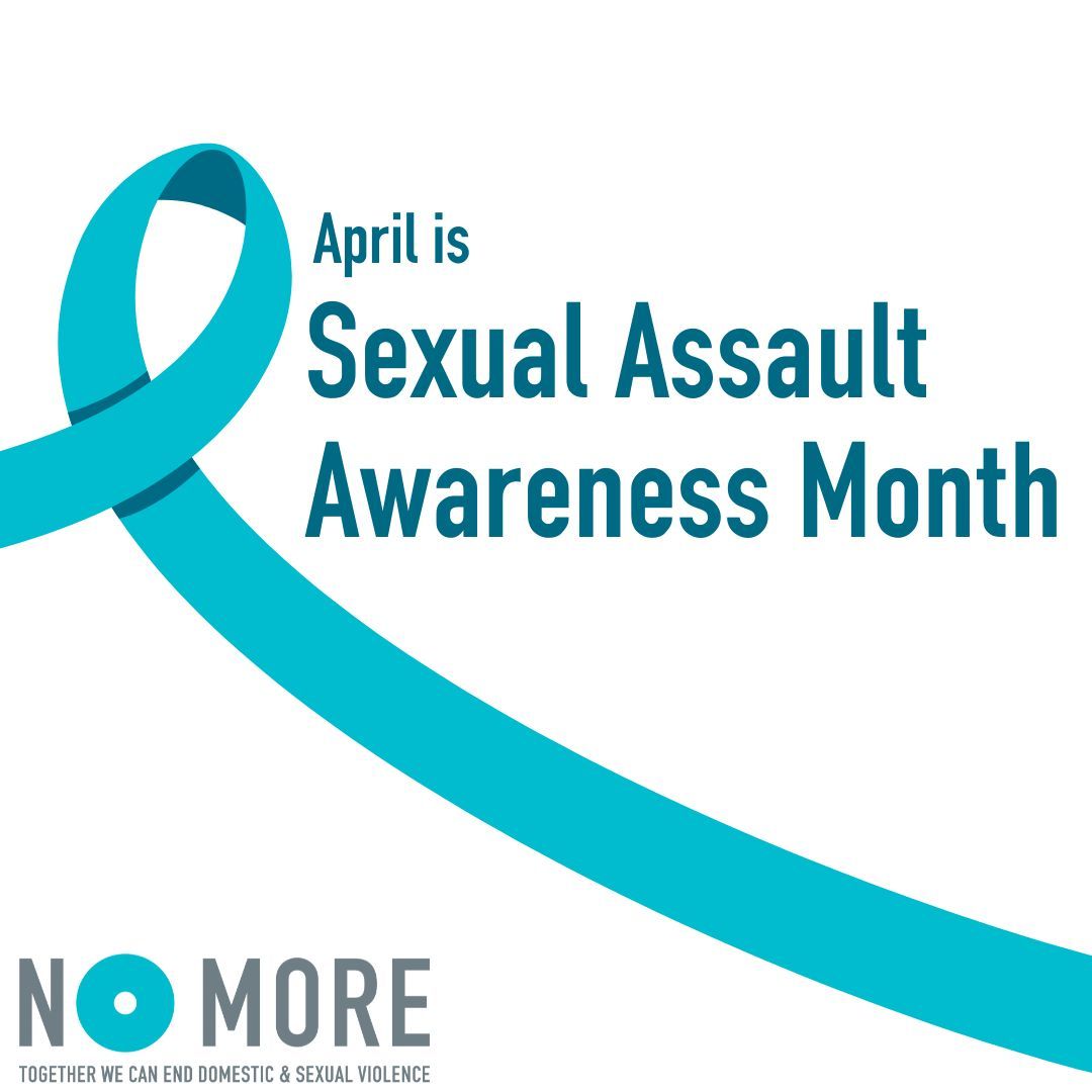 Today marks the start of Sexual Assault Awareness Month. Every 68 seconds another American is sexually assaulted. It’s time to say NO MORE and take action to prevent all forms of sexual violence.