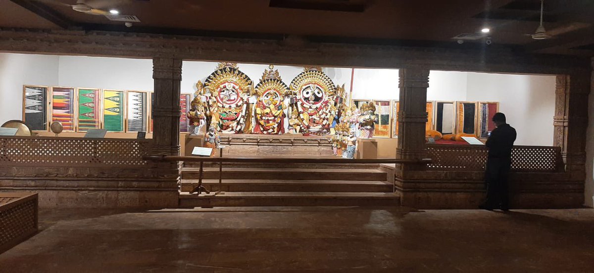 HandForHandmade's tweet photo. The Odisha Crafts Museum, Kalabhoomi, displays the traditional handicraft and handloom heritage of Odisha. Its goal is to support existing crafts and revive those that are fading away, while also showcasing Odisha's rich heritage to the world.
#handforhandmadefoundation https://t.co/2vIBjAkykF