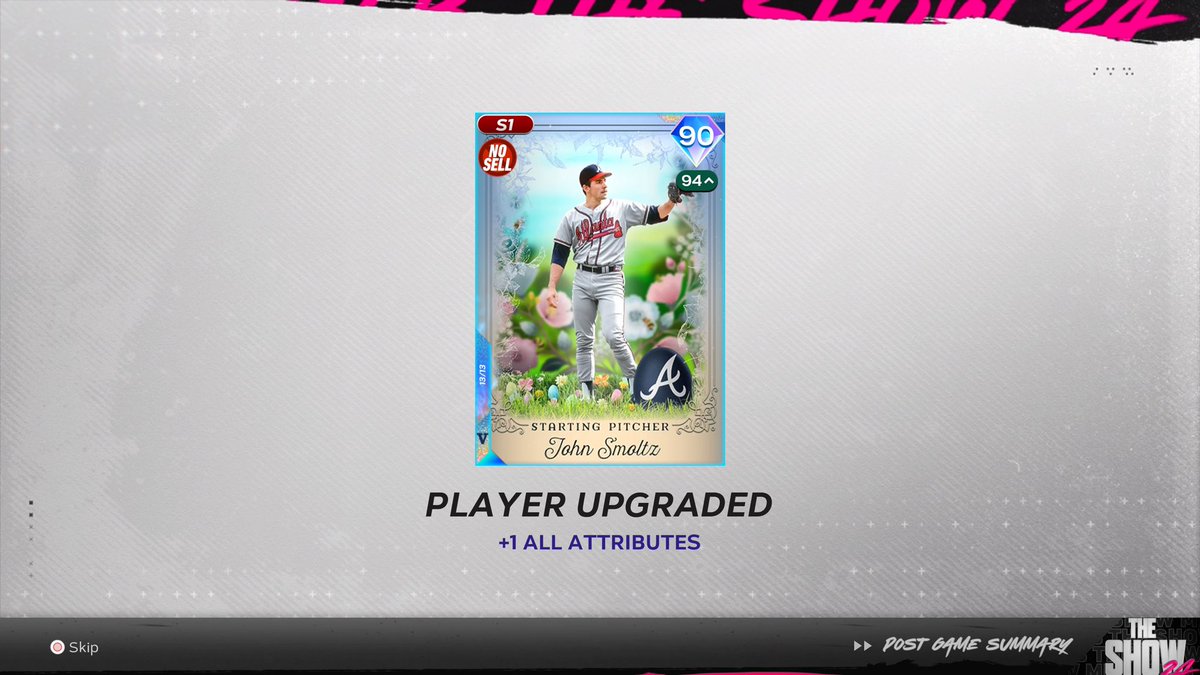 NukeBryan's tweet photo. 33rd Parallel 5 is 90 Overall John Smoltz
#MLBTheShow24 https://t.co/g0UMLQfkdm