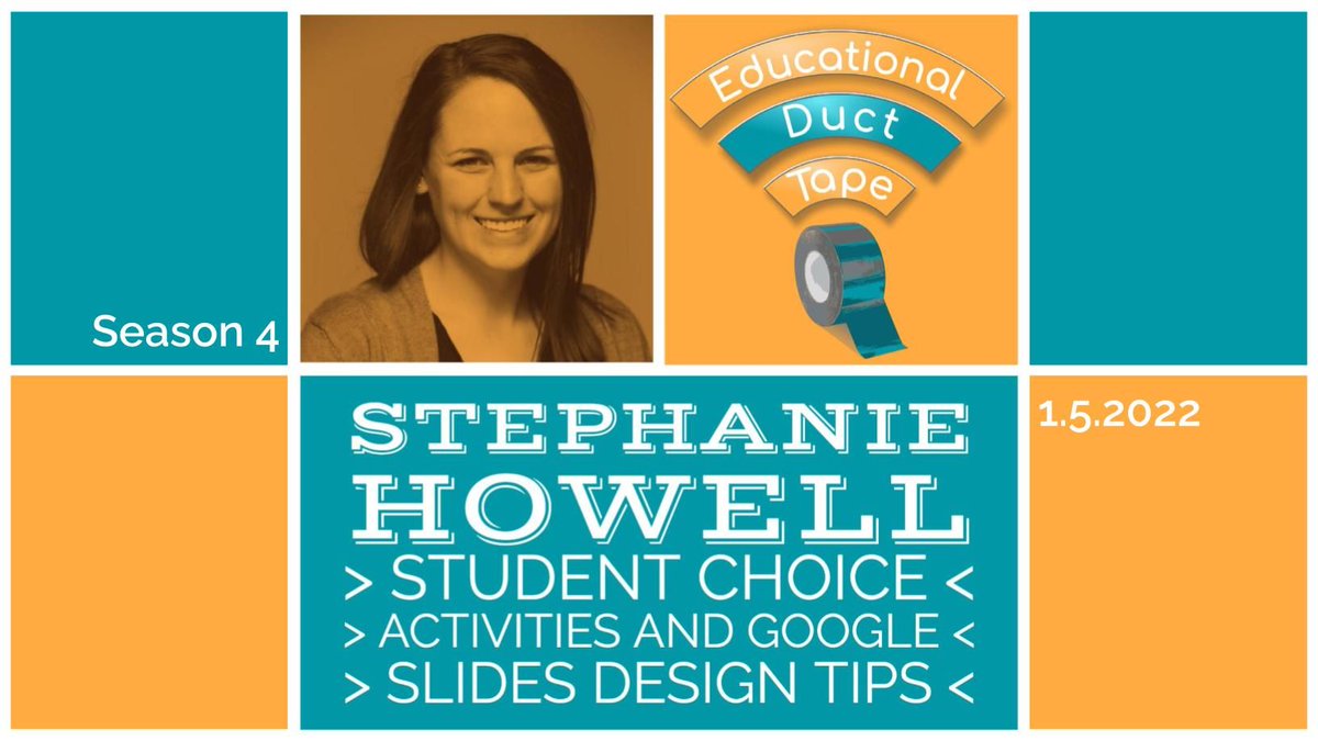 🎧 @MrsHowell24 joins me on #EduDuctTape to share what she’s learned in her experience designing student choice activities. She also shares some tips for how she creates such awesome activities in #GoogleSlides!

jakemiller.net/eduducttape-ep…
#PodcastPD #PodcastEdu #GlobalGEG #EdTech