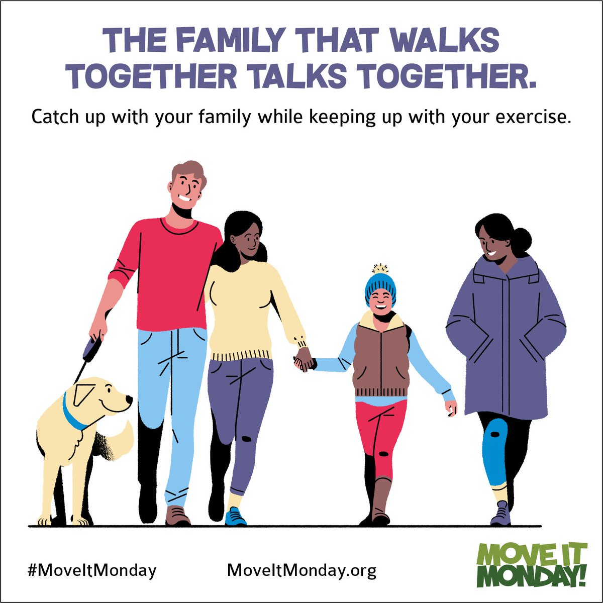 Make fitness a family affair by making time to #MoveItMonday together this @HealthyMonday! Try the fun group fitness ideas at: ow.ly/AMV450R4xf6