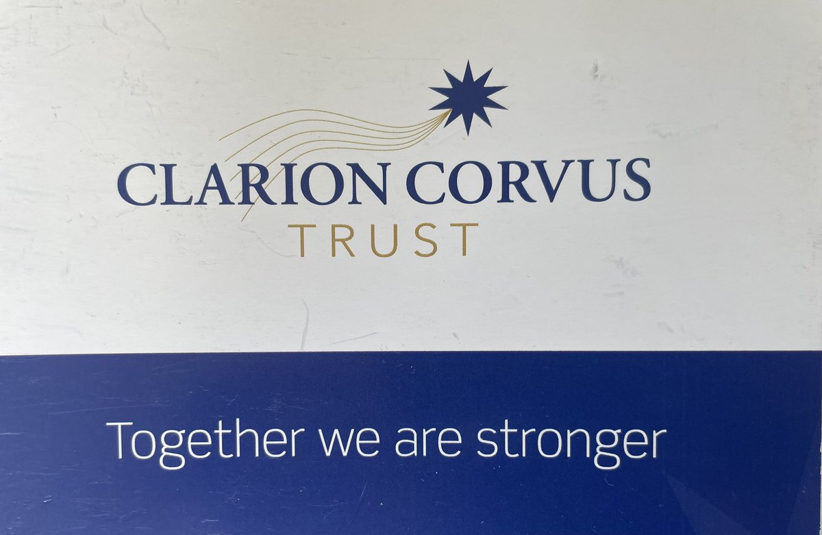 Happy first birthday, <a href="/ClarionCorvus/">Clarion Corvus Trust</a>. What a year!