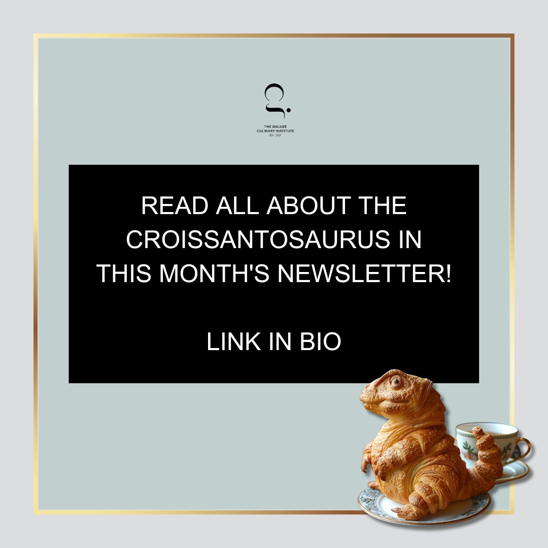🦖🥐 Dive into the mystery of the Croissantosaurus phenomenon!  From its viral fame to its surprising origins, explore the intersection of technology, creativity, and culinary adventure. 🎨✨
Discover more in our March newsletter!
🖇us10.campaign-archive.com/?u=42e3bb9771d…
#Croissantosaurus #GCI