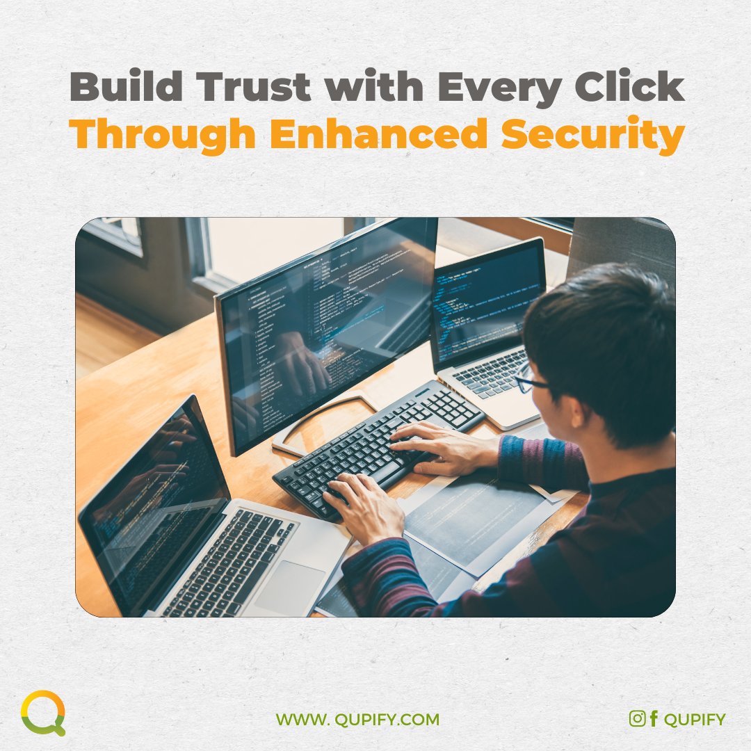 🔒 Website security is critical. Protect your visitors' data and your business's reputation with top-notch security measures. Learn essential security tips to keep your site safe on our website. 🌐 qupify.com 📧 hello@qupify.com #WebsiteSecurity