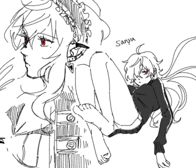 サーニャすき‼️‼️‼️‼️‼️‼️‼️
 #SanyArt 