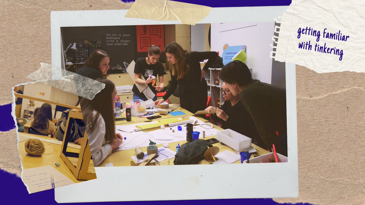 Another activity in which local hubs explored the fun of #Tinkering, held in January! ✂️ Rural Cultural Centre Markovac visited @CPNSrbija Science Club and #Makerspace and dived into exploring hands-on projects and meeting colleagues!