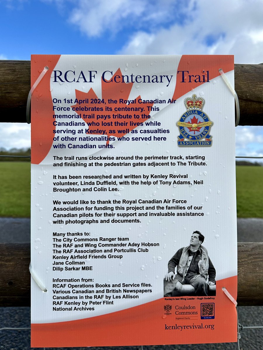dgb_edwards's tweet photo. On the outskirts of London, we celebrate the centenary of the founding of the @RCAF_ARC and remember those brave Canadians who served &amp; died in the Battle of Britain. One in three pilots who served at Kenley &amp; who paid the ultimate sacrifice were Canadian #RCAF100 @RoyalAirForce https://t.co/eFsITZdXnj