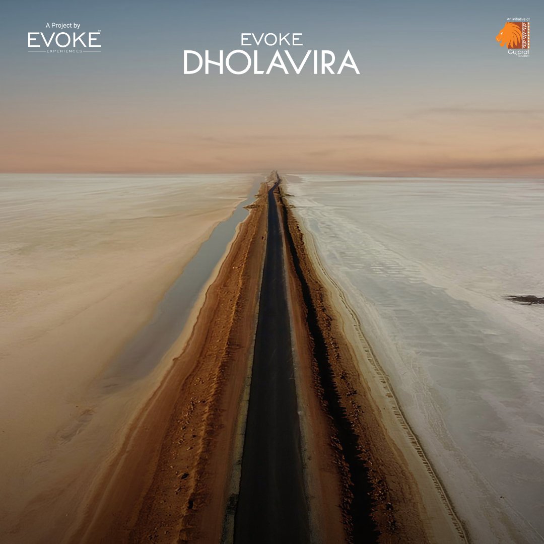 Unwind and wander down the Road to Heaven, collecting memories as captivating as the scenery itself.

#EvokeDholavira #roadtoheaven #roadtrip #naturephotography #travelgram #beautifuldestinations #naturelovers #wanderlust #landscapephotography #naturephotography #dholaviratour