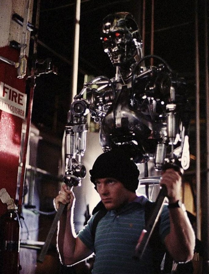 Behind the scenes on THE TERMINATOR (1984).