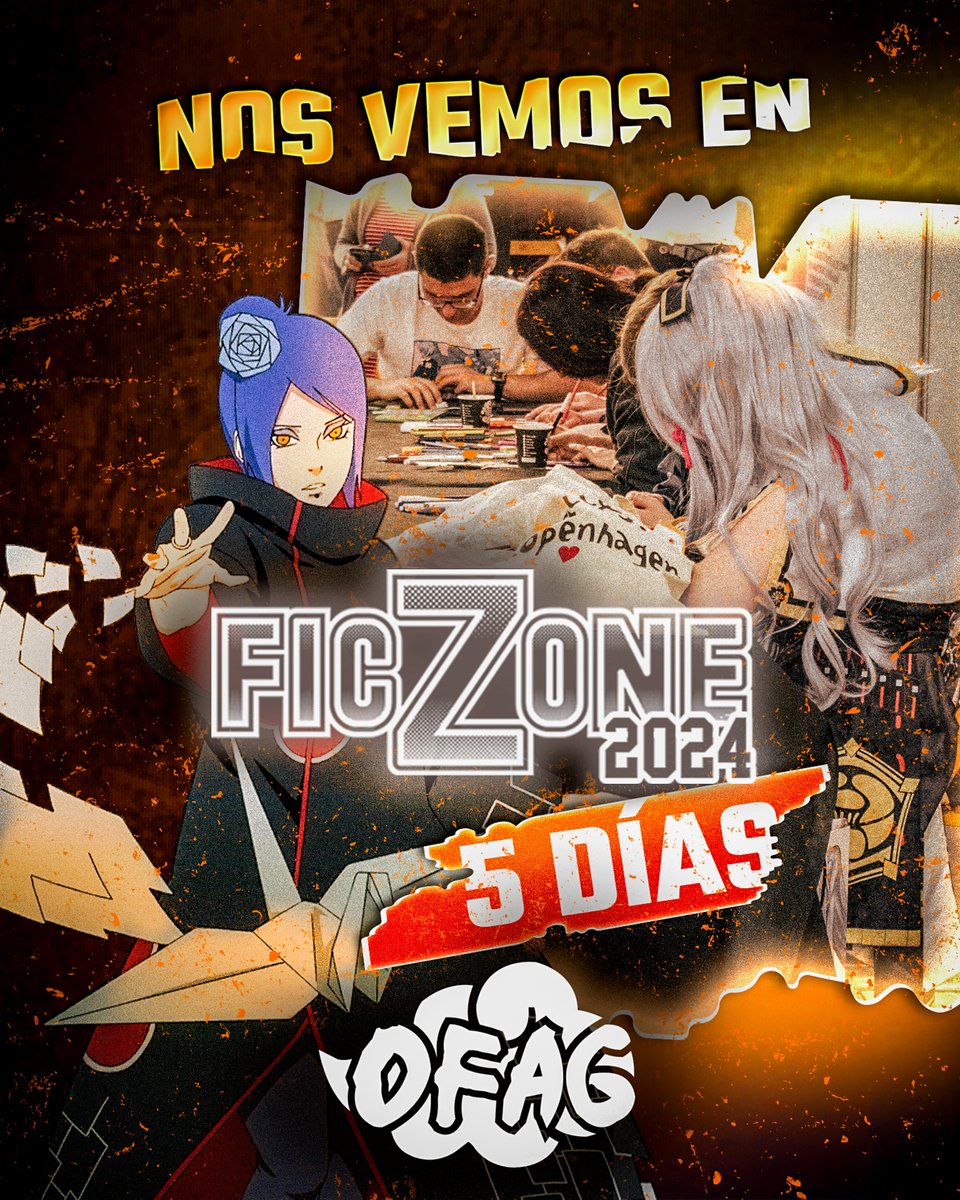 ¡NOS VEMOS EN <a href="/FicZone/">FicZone</a>! 📣📣

Estaremos los días 6 y 7 de Abril en Fermasa con nuestros talleres.

¡Os esperamos! 🥳