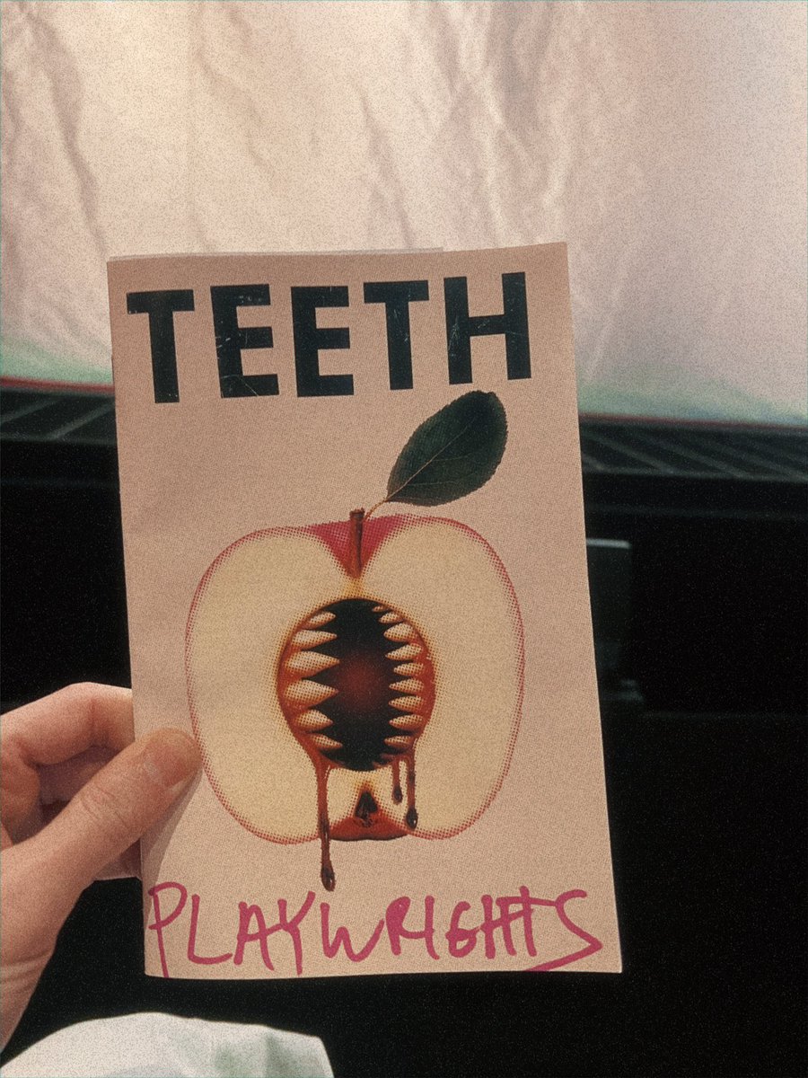 “teeth” the musical @phnyc was mindblowing !! haven’t seen a new show where the text/score/design/vibe all serve the story so brilliantly in farr too long. left the theater so excited for the future of mt as an art form, which i rly needed 🥹 y’all slayedd👏 see it if u can !!
