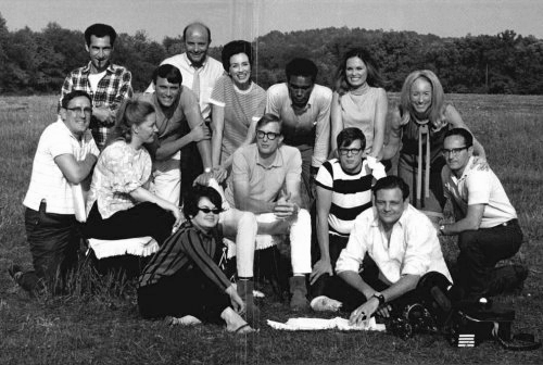 The cast and crew of the film 'NIGHT OF THE LIVING DEAD', 1968 #zombie #retrohorror