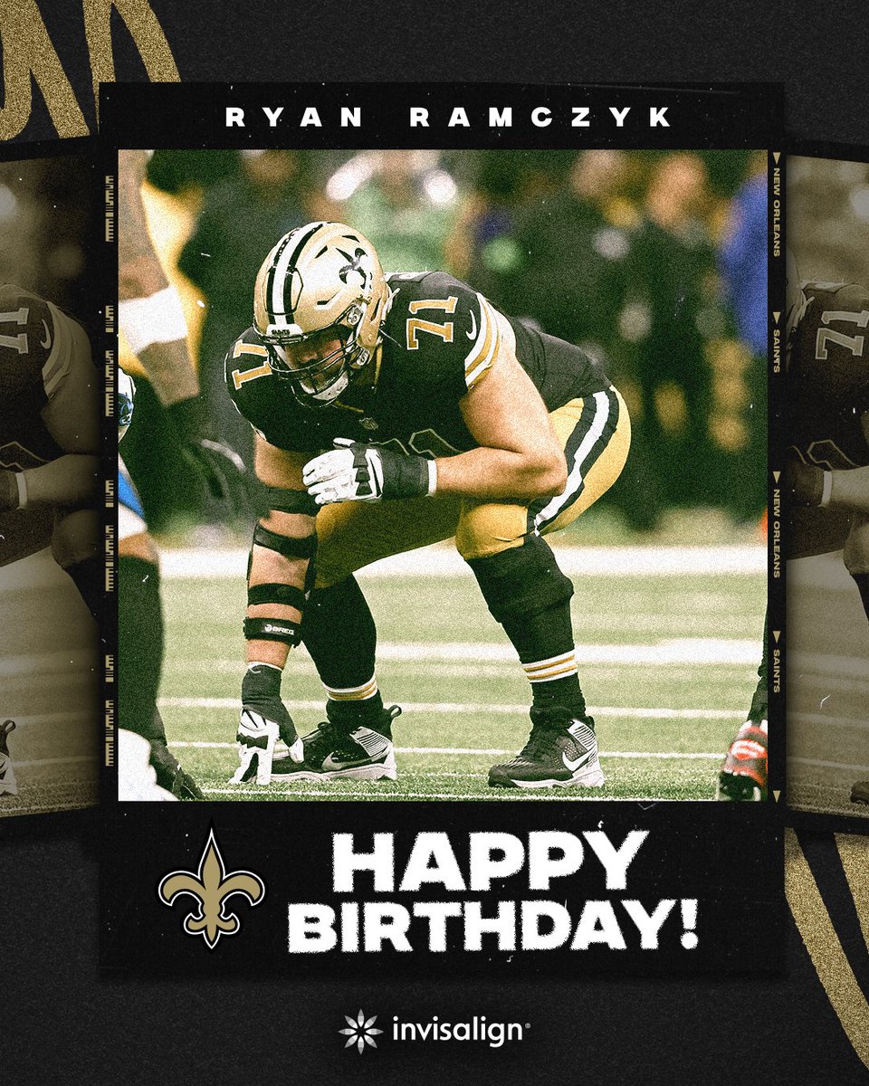 Happy Birthday, Ryan 🎉 #Saints | @Invisalign