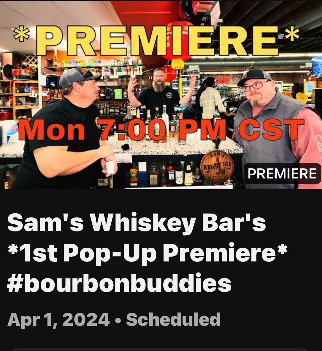 Join us Tonight on YouTube!