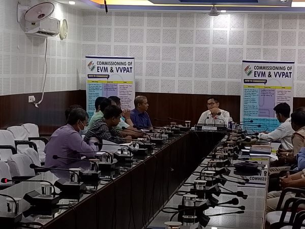 Special Meeting of  District Disaster Management Authority ( Executive committee ) on key disaster management issues.
Important points discussed was regarding the immediate tackling of disasters incidents.
<a href="/DeoGomati22/">District Election Officer, GOMATI, Tripura</a> 
<a href="/gomati_police/">Gomati District Police</a> 
<a href="/Tripura_Police/">Tripura Police</a>