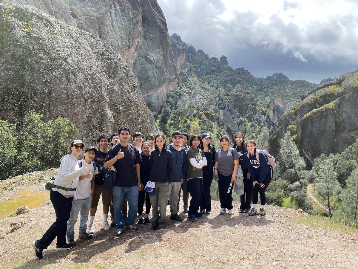 PVHS Trailblazers Club Visits Pinnacles National Park - Fifteen members of the PVHS Trailblazers Club spent time exploring Pinnacles National Park on March 23. smjuhsd.org/sys/content/ne…