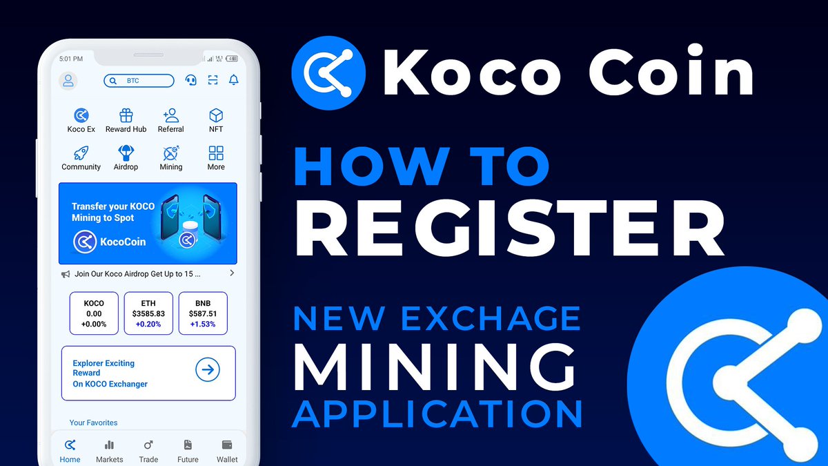 MrDigitalDesk's tweet photo. 🚀 Koco Coin: Complete Registration Process 🚀
✅ New Exchange Mining App

🎥 Watch the video now: https://t.co/C5nAb6SyFQ

🔗 Registration link: https://t.co/fQgGfqrnNH
➡️ Referral Code: b1cf5718ef

🌐 Telegram: https://t.co/qeK9oA3Qut

#KocoCoin #FreeMiningApp #KocoCoinSignup https://t.co/kx5tEUHP7y