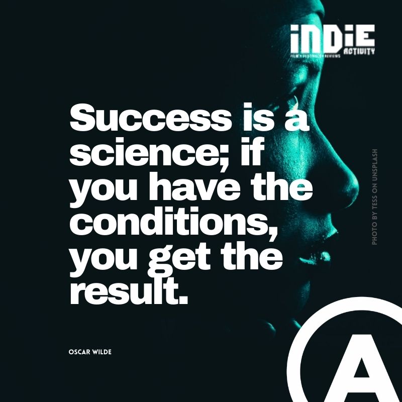 .@oladapobamidele 'Success is a science; if you have the condition, you get the result' - Oscar Wilde #film #indie #quotes #quotestoliveby #quotesaboutlife #indieactivity #quotesoftheday #quotesdaily #quotestoremember #indiefilmmaking #filmmaking