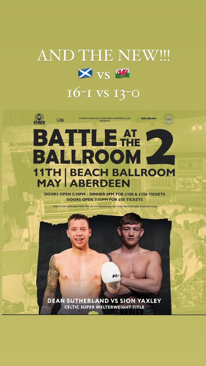 AND THE NEW!!! Buzzing to announce my next fight will be for the Celtic title against the undefeated champion from Wales🥊 A huge thank you to my team for getting this over the line. The Ballroom will be bouncing🔥 Hit me up to secure your tickets, a huge support already🖤