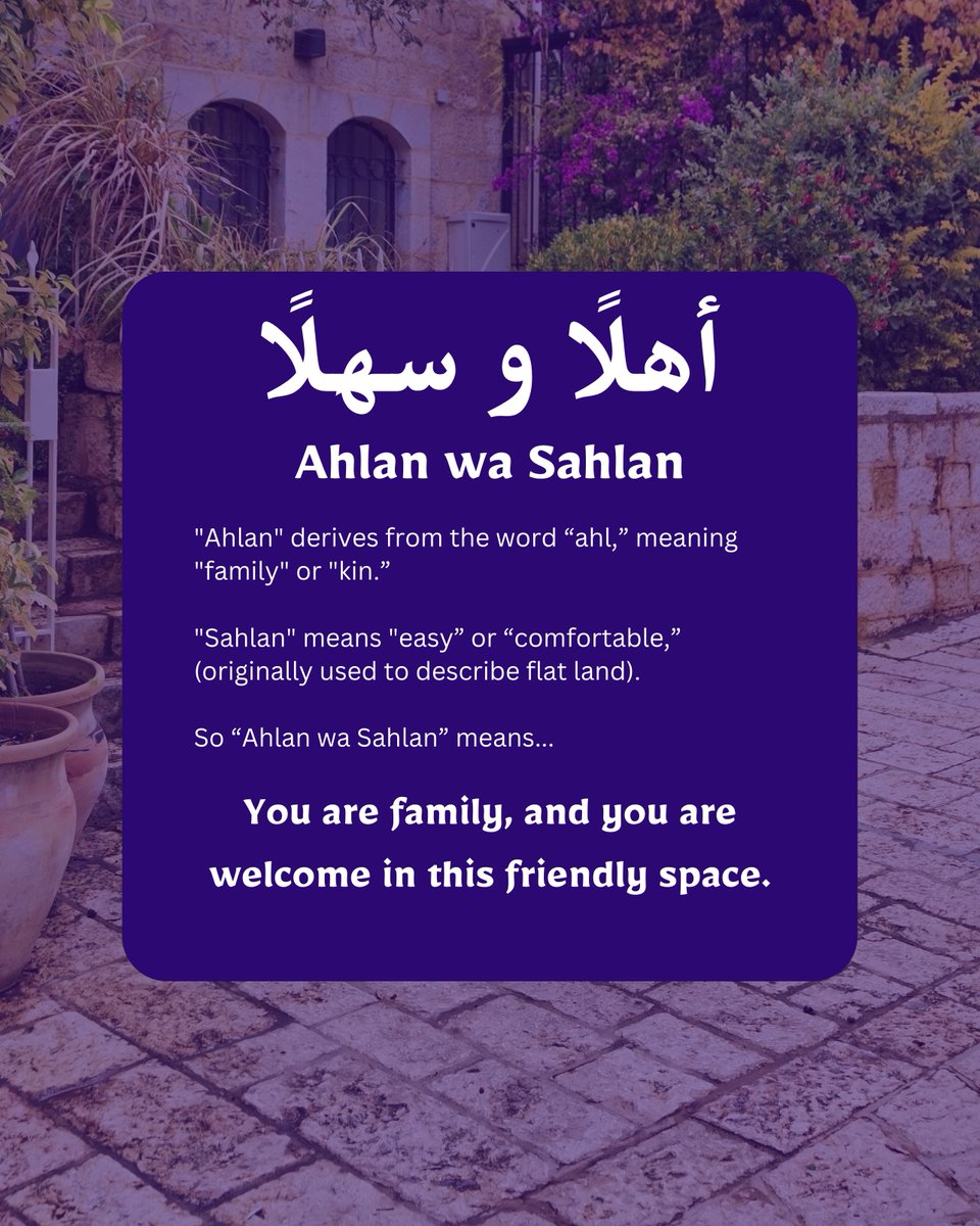 🫖Ahlan wa Sahlan! This friendly greeting means “welcome” in Arabic, but it actually signifies much more. Stay tuned as we explore how giving shows up in Arab culture all month long for #ArabAmericanHeritageMonth #Arab #ArabCulture #Giving #ArabHeritage