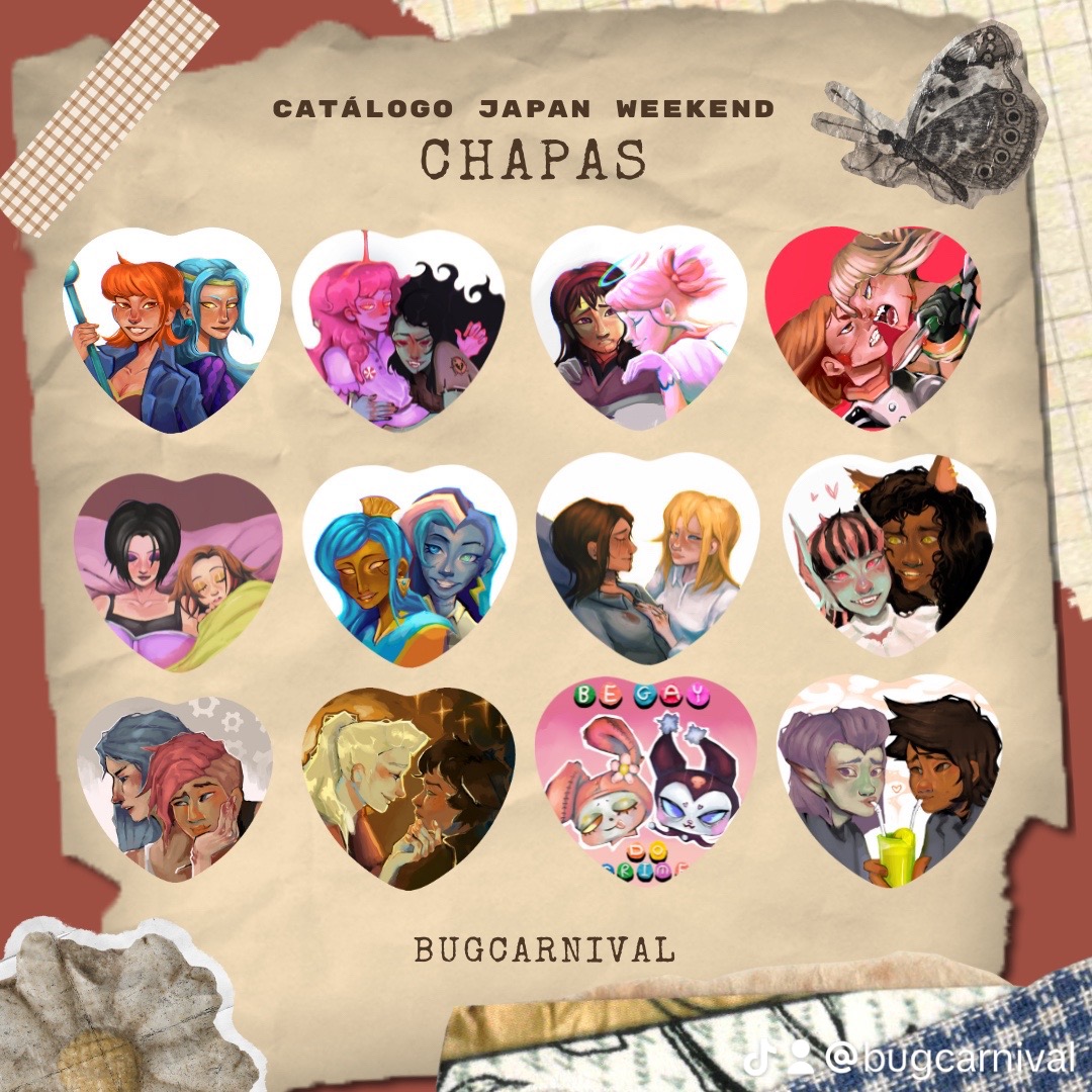 mossydex's tweet photo. @JW_Arte ¡Hola! Soy Dex, aka Bugcarnival, y estaré por primera vez en la JWBarcelona en el stand NC 70! Acepto reservas, llevaré esto y muchas cositas más! Pasad a saludar! :) #JWarte #anime https://t.co/Z58dtxnRuX