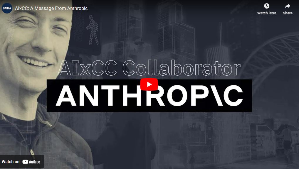 ICYMI, companies collaborating with the AI Cyber Challenge announced specifics on the resources they will provide to competing teams. We’ll highlight each company’s offerings throughout April, starting with @AnthropicAI. More: aicyberchallenge.com/anthropic/