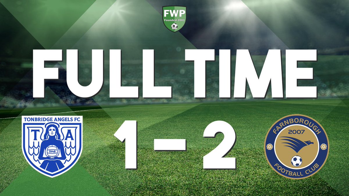 FarnboroughFC's tweet image. FULL-TIME: Tonbridge Angels 1-2 Farnborough fwp.co/nrfTAP