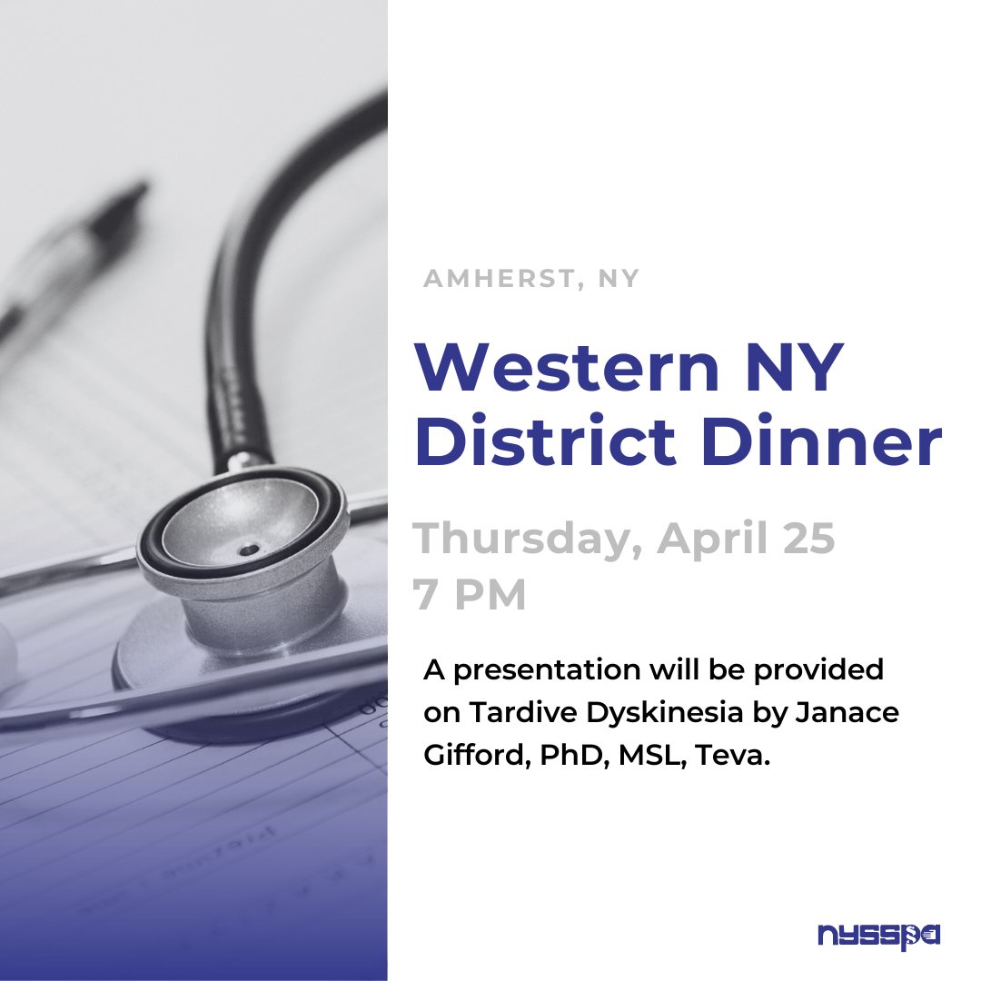 Don’t forget to register for the Western New York District Dinner on Thursday, April 25! To learn more and register, please click the link: bit.ly/43HKwGr