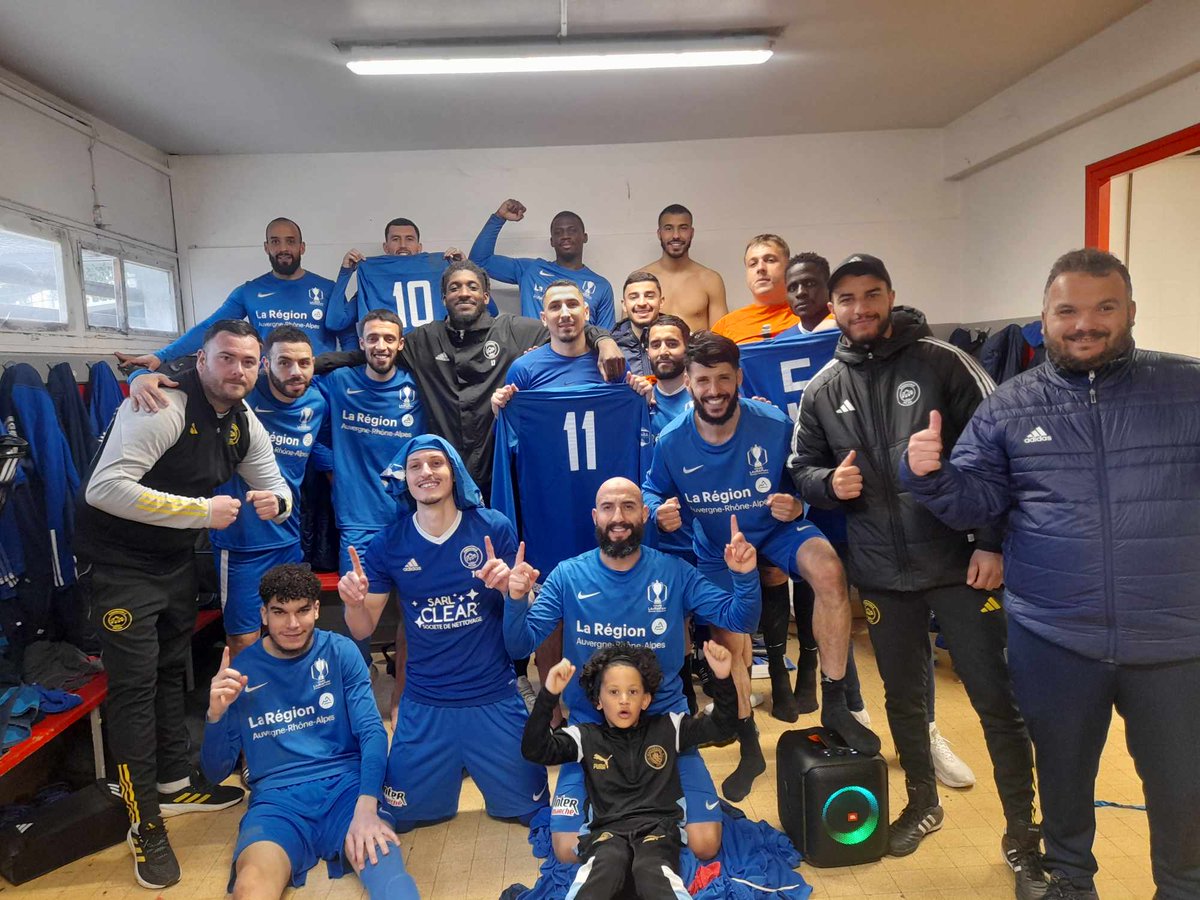Les Grenoblois du FC2A sont en demi-finale de la coupe LAURA 🔥