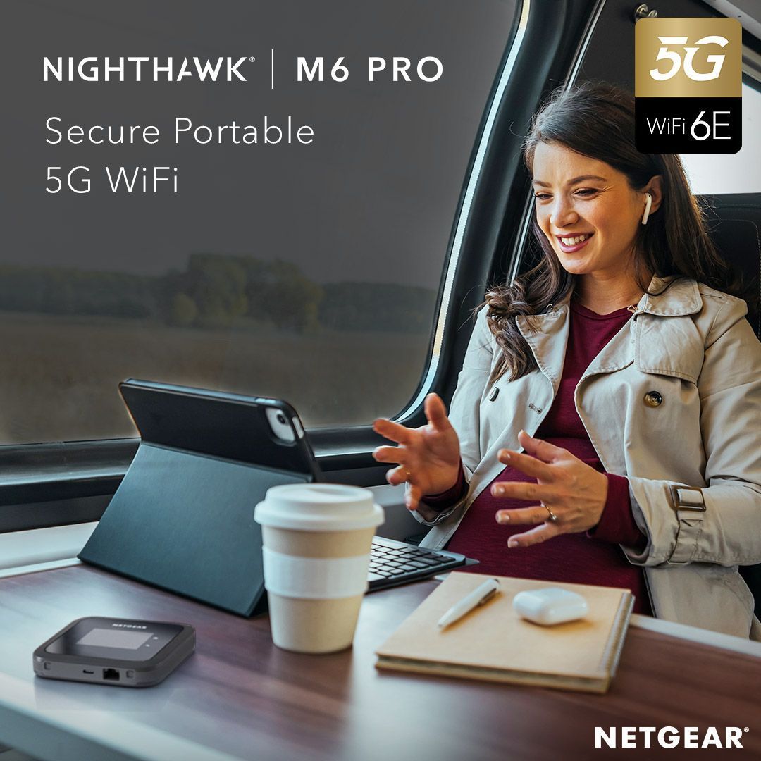 Stay connected during train travels with reliable Wi-Fi wherever the rails may take you with our Nighthawk M6 Pro Mobile router. Enjoy uninterrupted streaming and productivity on the move! Learn more here: buff.ly/3Z8kjOi
