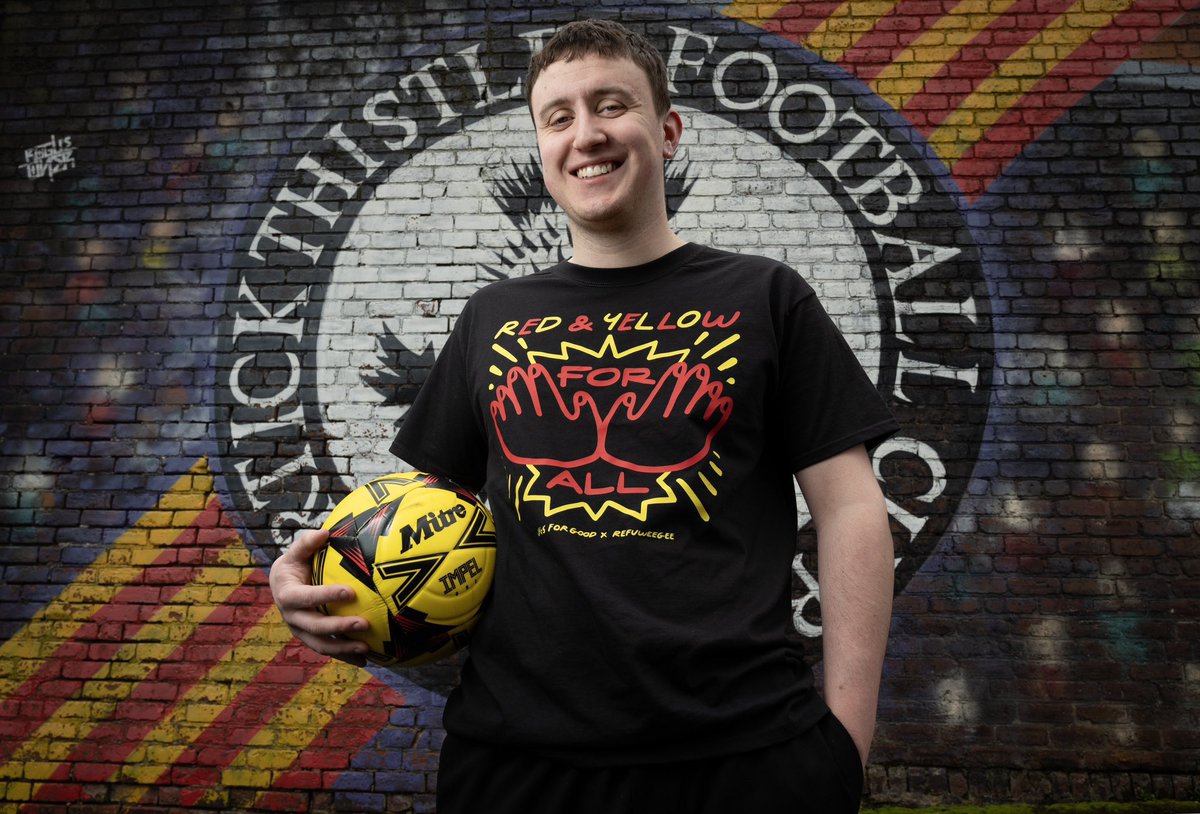 We are taking the next batch of orders for our Red And Yellow For All t-shirt, with all of the proceeds going to the wonderful @Refuweegee ❤️💛 If you’d like to look as good as @1876odie then buy yours here: jagsforgood.bigcartel.com