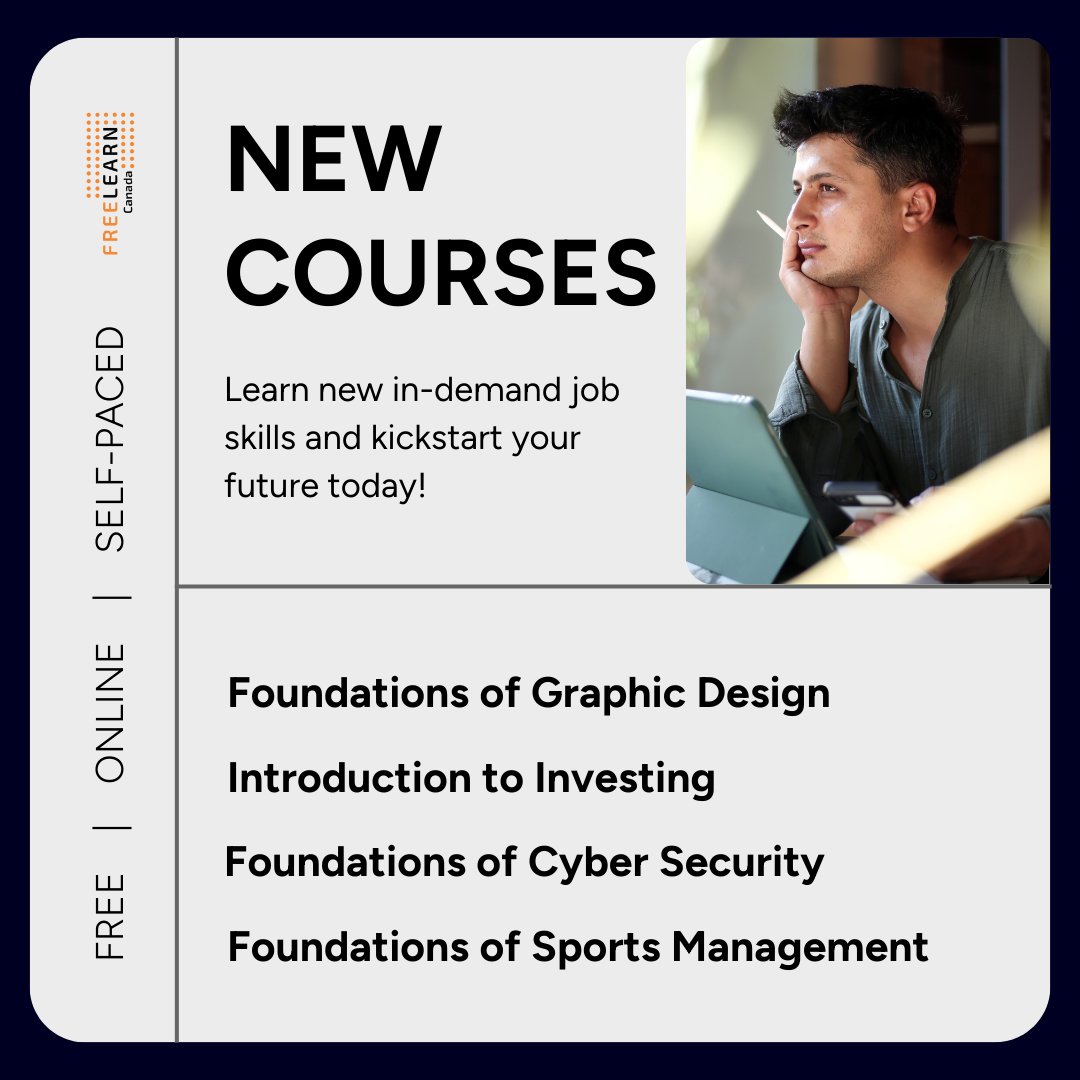FreeLearnCanada's tweet image. No joke here! Get ready to level up with our four exciting new courses. Real skills, real learning – because success is serious business!

Check them out here: freelearn.ca/skillsbuild/