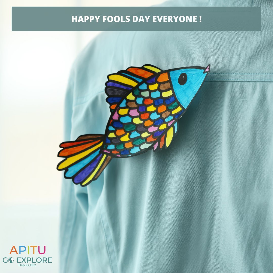 Happy Fools Day ! Préparez vos blagues ! Retrouvez-nos programmes sur notre site internet : apitu.com Contactez-nous ! Par mail : apitu@apitu.com Par téléphone : 02 99 73 22 36