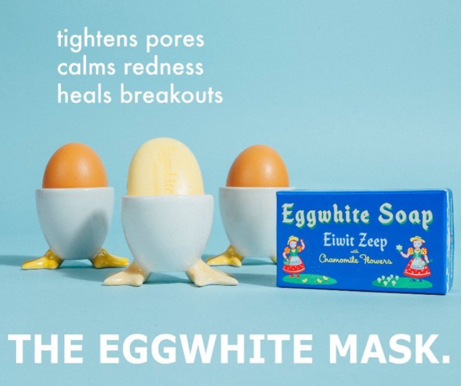 Indulge in an egg white mask. Try the Belgian Eggwhite and Chamomile Soap Bar!

Available here: ow.ly/UkoY50QSzi1

#mensgrooming #mensskincare #skincare #eggwhite #MadeinBelgium #Fendrihan