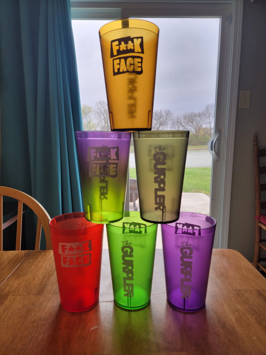 JGibson0411's tweet photo. I officially have all the Gurplers. I'm the Gurpler Thanos. Thanks @FuckFacePod @GeoffLRamsey @GavinFree @andrewpanton @EricBaudour and the rest of the Regulation Crew. #thisrules https://t.co/UtZl3hY0g9