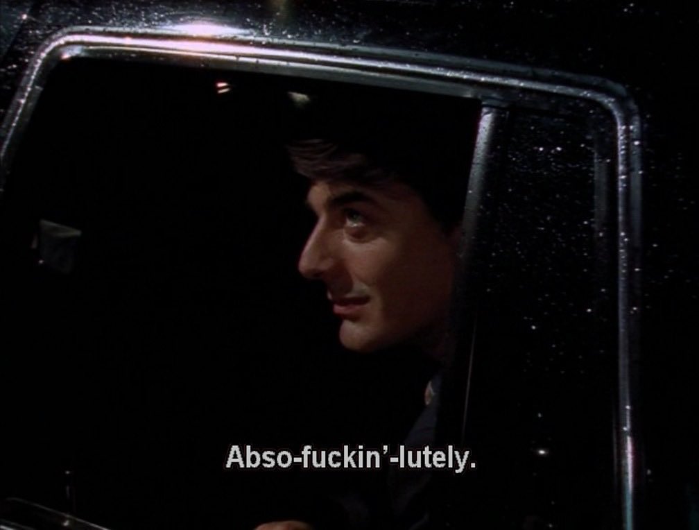 and of course, the iconic ending to the very first episode (I was never the same after this)