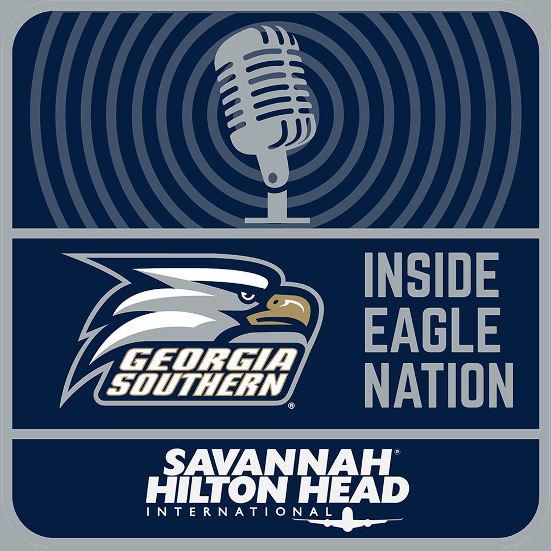 On this week's Inside Eagle Nation podcast, @GSAthletics_WSO's @kyleighdreww talks about their Hawaii fundraiser, Kris Draper remembers @GSAthletics_BSB's 2014 SoCon Title run & @CoachSafford talks @GSAthletics_FB Spring ball Available Tuesday morning! #GATA @Learfield @fly_SAV