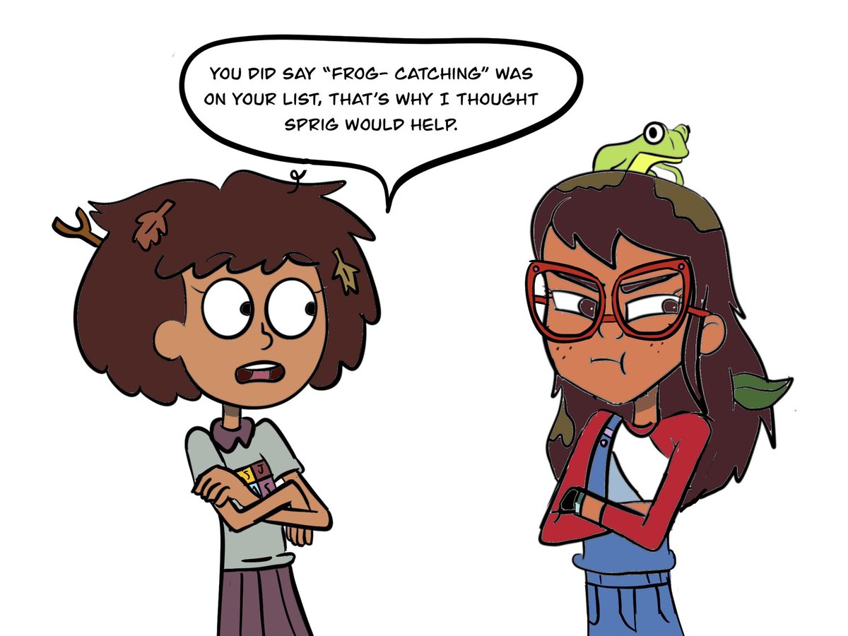 The Frog & Hailey Banks. #Amphibia #HaileysOnIt #AnneBoonchuy #HaileyBanks