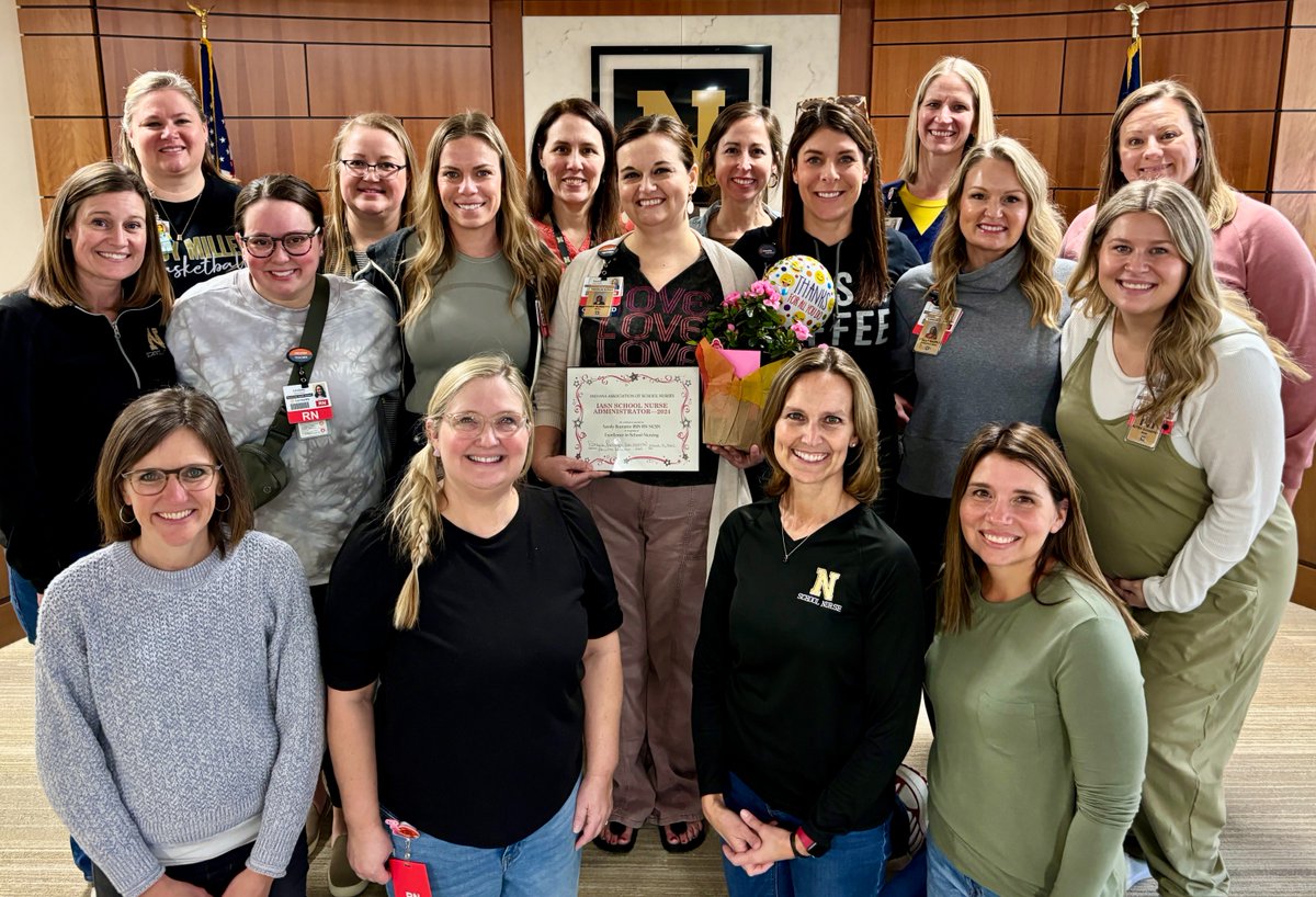 Congratulations, Sandy Burnette, Indiana School Nurse Administrator of the Year!
ow.ly/uEQ450R4oL6 <a href="/NobSchools/">Noblesville Schools</a> <a href="/INschoolnurse/">Indiana Association of School Nurses</a> #schoolnurses #nurseleaders #studenthealth #schoolnursing