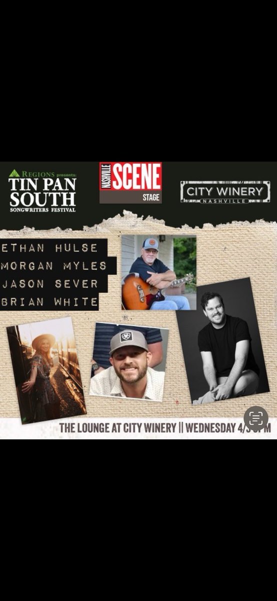 SHOWS THIS WEEK!!!! Wednesday- @TinPanSouth in #Nashville at @CityWineryNSH /// Saturday- the band and I are headed to Florida to open for @eastoncorbin at #FloridaCrackerBdayBash in #brooksvillefl!!! See yall there, there will be meet and greets at both events;) 🫶🏻