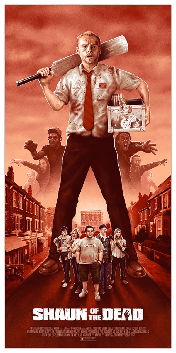 blurppyplus's tweet photo. Head over to our website to see all the art from this week's Alternative Movie Poster Monday drop, "Shaun of the Dead."  Featured art by: @adamrabalais @marklevyart @daveMerrell @therichkelly
#BlurppyPlus X #alternativemovieposters https://t.co/S8IfcExAOm