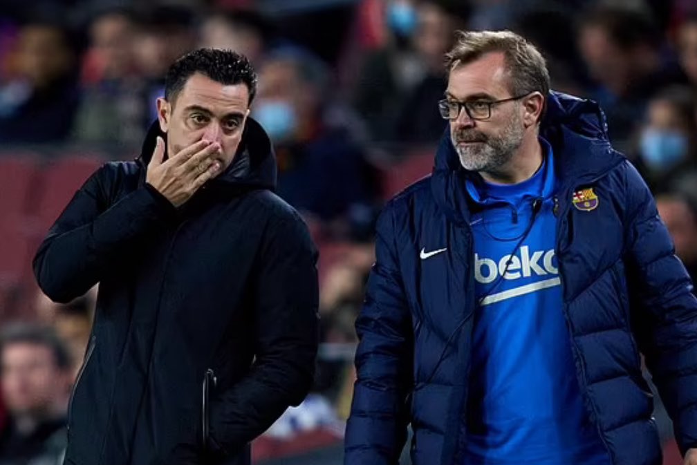 futbolgate_ES's tweet image. Óscar Hernández Creus, actual segundo entrenador del Barça y hermano de Xavi, creó una agencia de jugadores junto al ex árbitro Gracia Redondo en 1999. El ex colegiado, fue designado por #Negreira para pitar el decisivo partido frente a Tenerife, en junio de 1993.