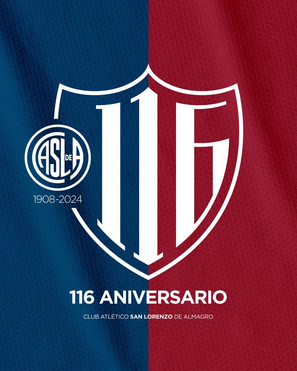 116 años de historia y grandeza. ¡Felicidades, San Lorenzo de mi vida!