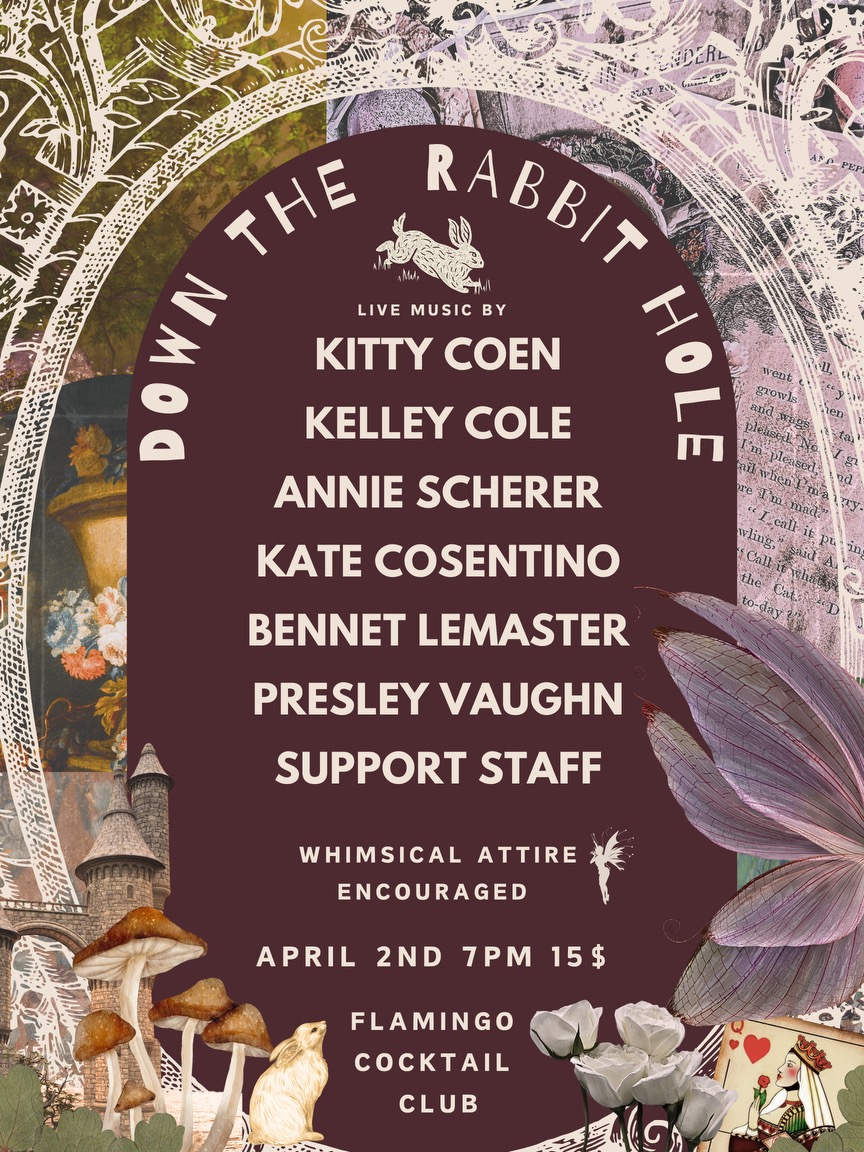 APRIL SHOWS🌷Come see me this week in Nashville and next week in Kansas!