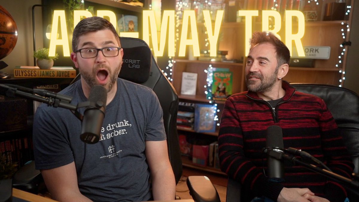 We meet up in person! Let's talk about possibilities over the next few months! #AprilTBR #Booktube