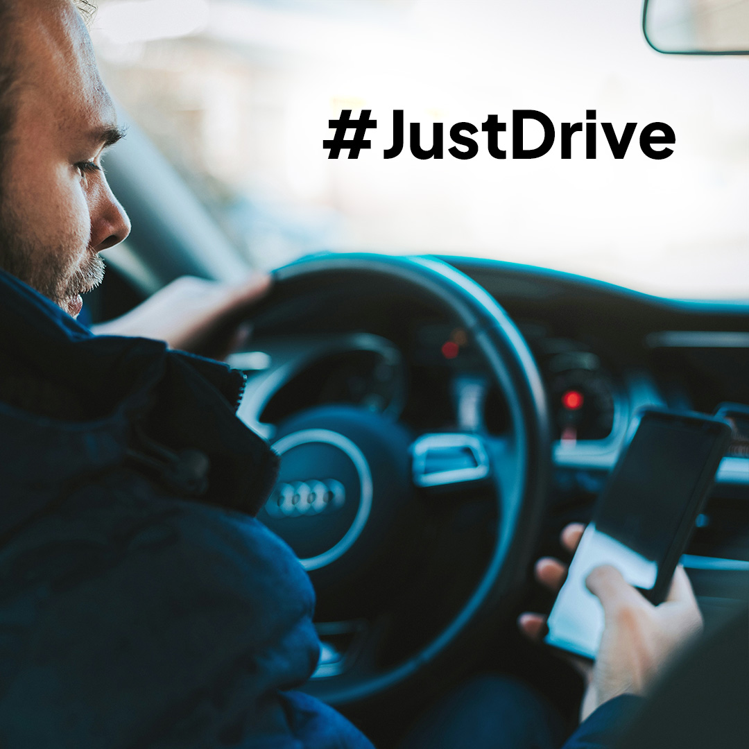 Last year, PSP investigated more than 9,000 distracted driving crashes. These are preventable. In recognition of Distracted Driving Awareness Month, help us keep PA roads safe by having your head up, your phone down, and paying attention behind the wheel. #JustDrive