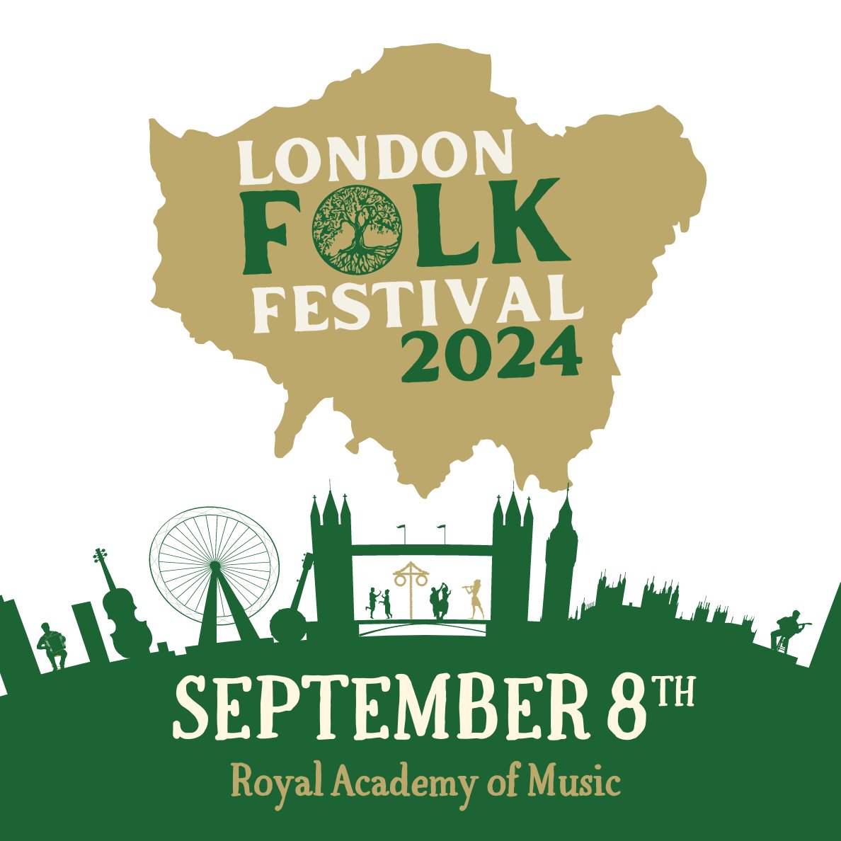 After a longer than expected absence we are very pleased to be returning in 2024 in a new venue, on Sunday 8th September in the iconic settings of the Royal Academy of Music with a full day of the very best of the local and national folk scene
londonfolkfestival.co.uk