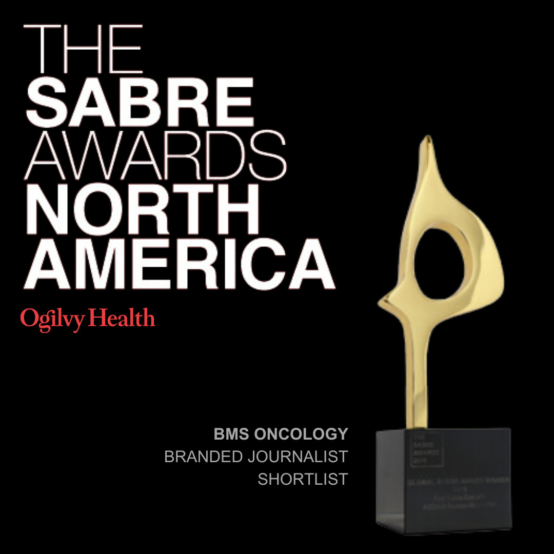 🏆🎉 We’re ecstatic that our collaboration with BMS Oncology has been shortlisted for the Provoke NA Sabre Awards in the Branded Journalist category. Huge thanks to our incredible team and partners! Check out the list here: bit.ly/4agBnqH