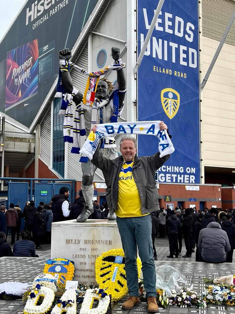 Our Bay Area ambassador @britinreno has travelled 5,000 miles to be at today’s game! MOT 💙💛