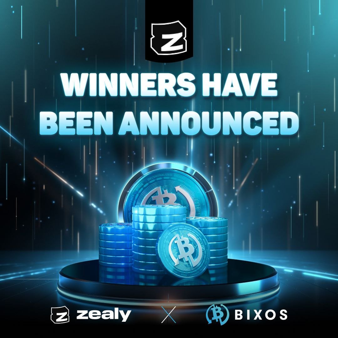 Congratulations to the @zealy_io Airdrop winners! 🎉 Here's the list: @_Kristova @Mahin2021131 @LordTimaro_W @IdrisAb87317520 @Kiki22865803 @kiwitok0 @franksade380207 @Ofonime_City @rickyademaula3 @ameeginta Winners, please reach out to @Bixosinc on Twitter to claim your prize.…